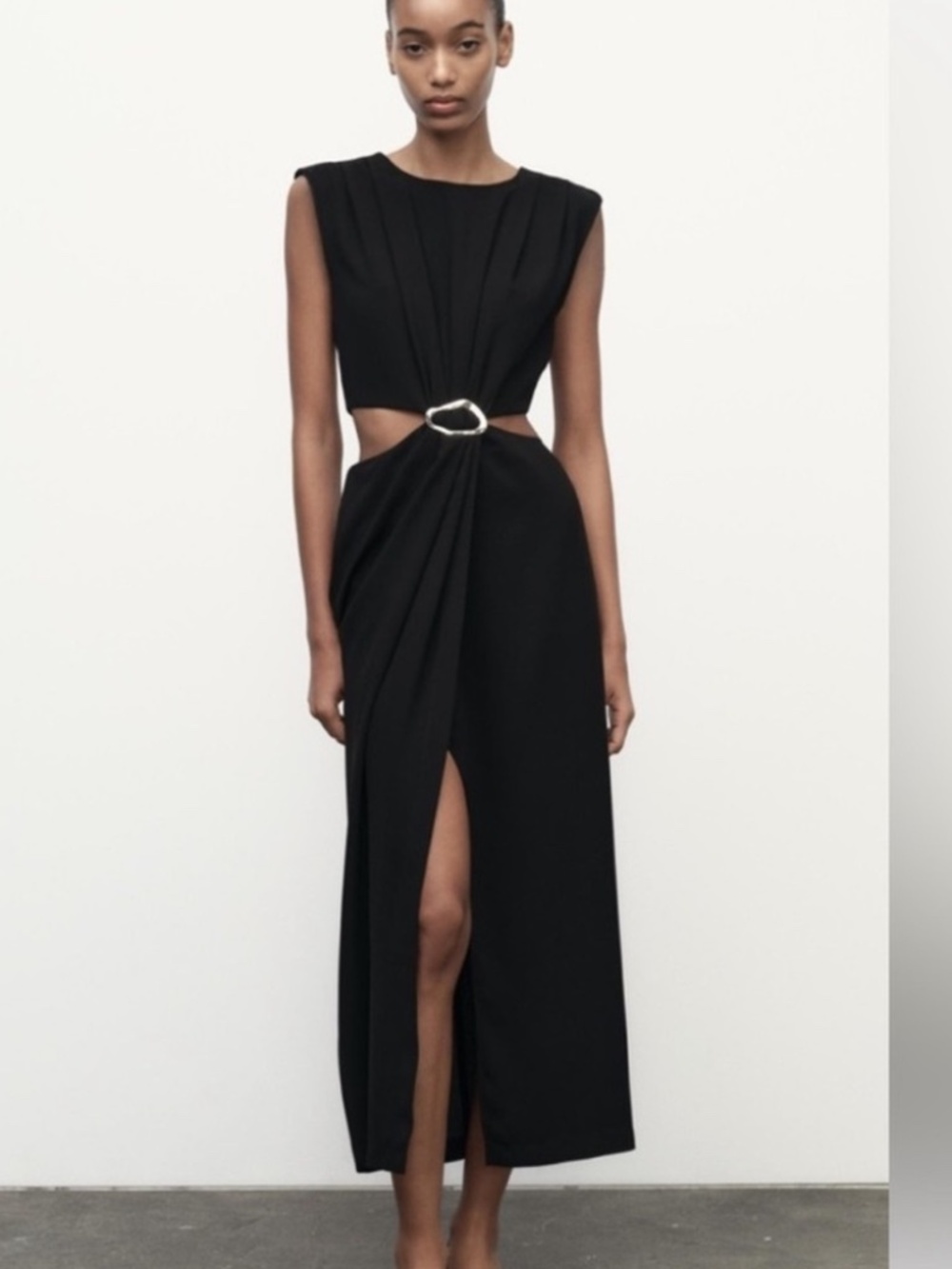 Zara cut out maxi dress S